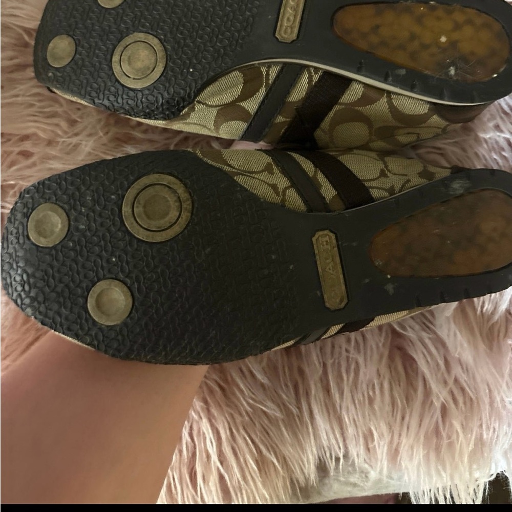 Coach vintage shoes that have recently been resoled - Picture 6 of 6